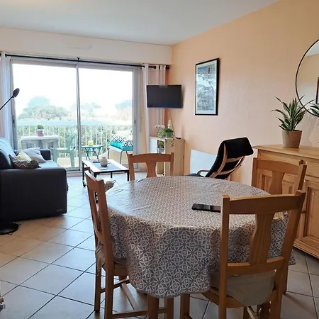 A Jean De Monts Avec Balcon Et Wifi - Fr-1-323-508 Daire
