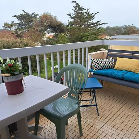 A Jean De Monts Avec Balcon Et Wifi - Fr-1-323-508 Daire