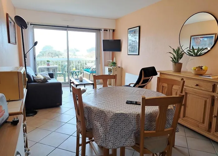 A Jean De Monts Avec Balcon Et Wifi - Fr-1-323-508 아파트