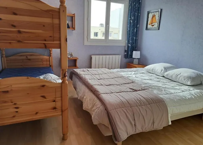 A Jean De Monts Avec Balcon Et Wifi - Fr-1-323-508 아파트 생장드몽