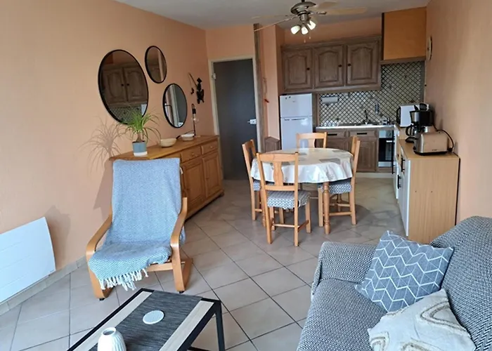 A Jean De Monts Avec Balcon Et Wifi - Fr-1-323-508 아파트 *